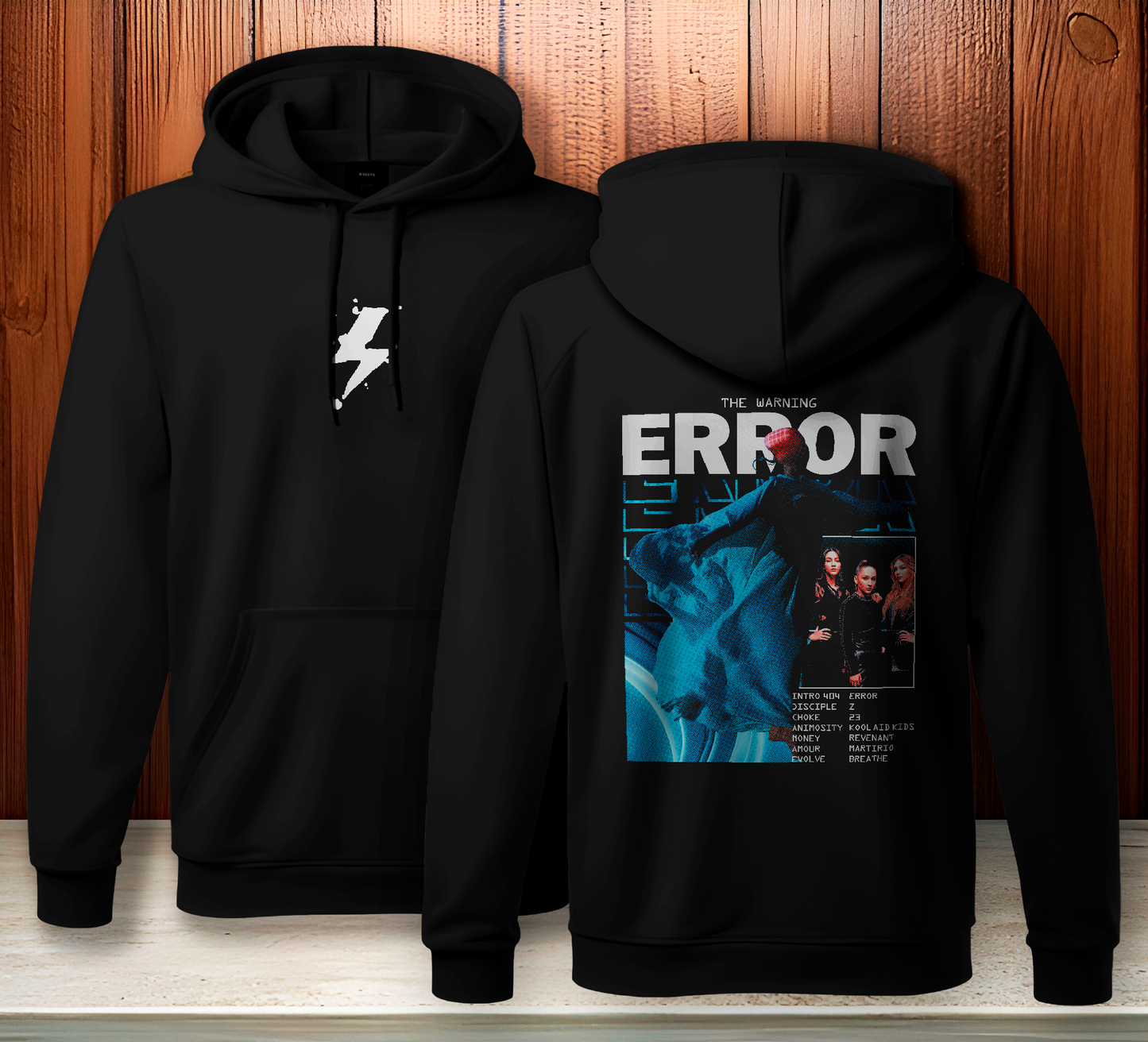 Rockwear #TheWarning "ERROR - ALBUM" - Hoodie