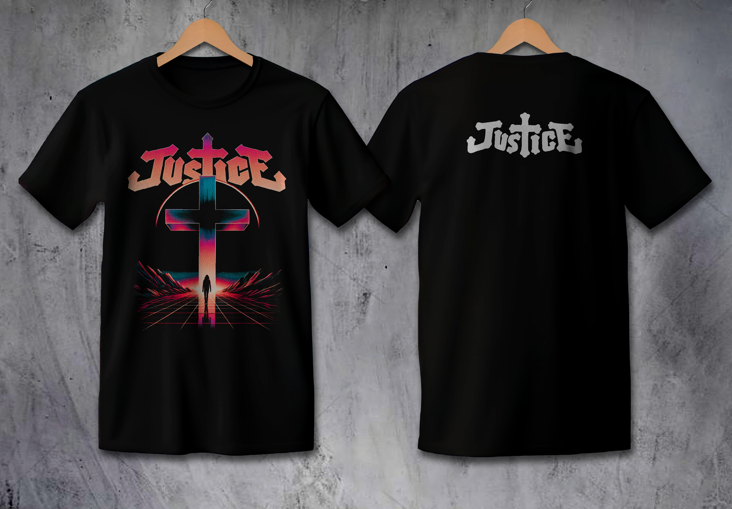 Rockwear #Justice "SYNTHPOP" - T-Shirt
