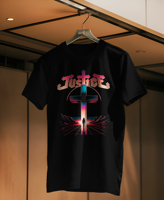Rockwear #Justice "SYNTHPOP" - T-Shirt