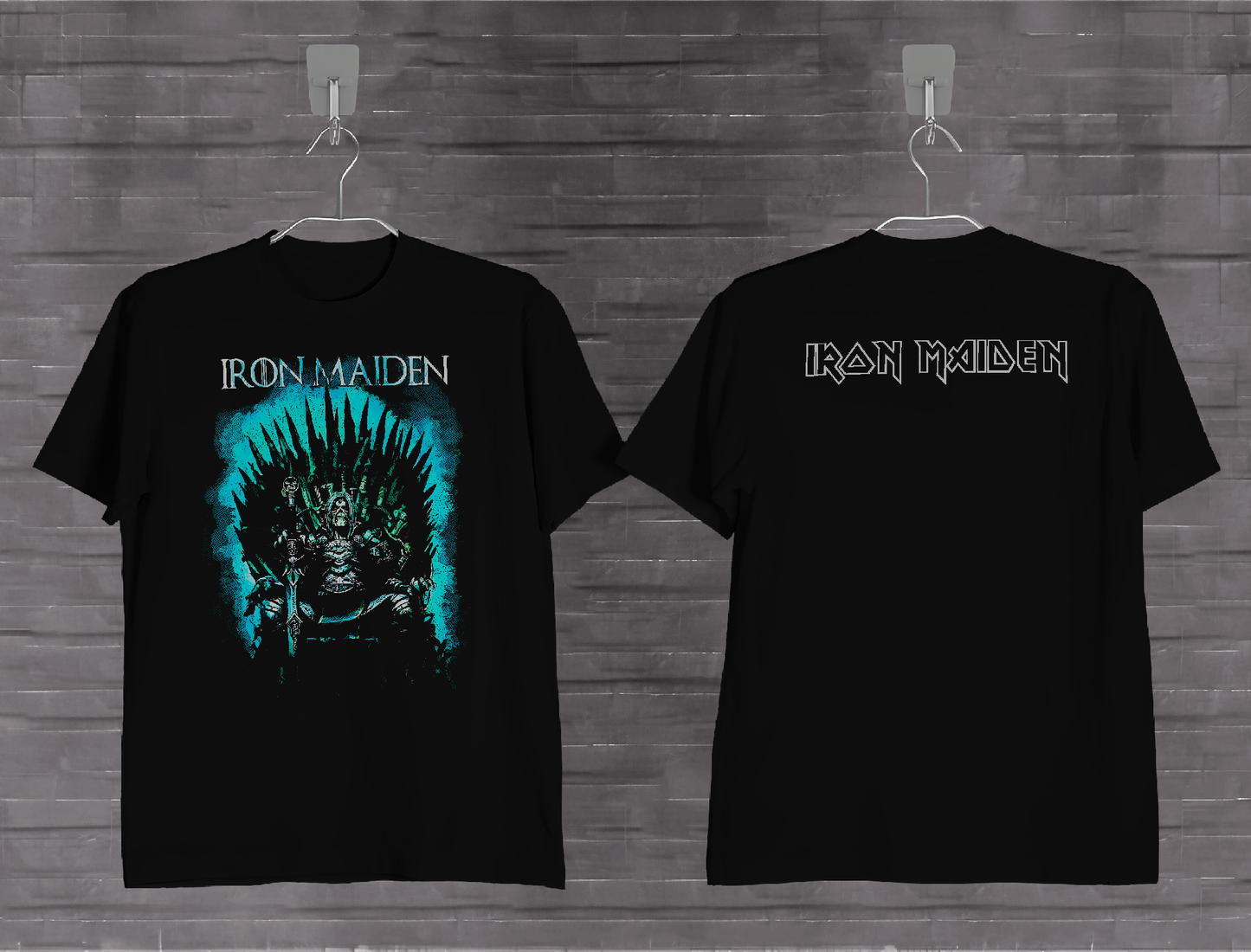 Rockwear #IronMaiden "Thrones" - T-Shirt