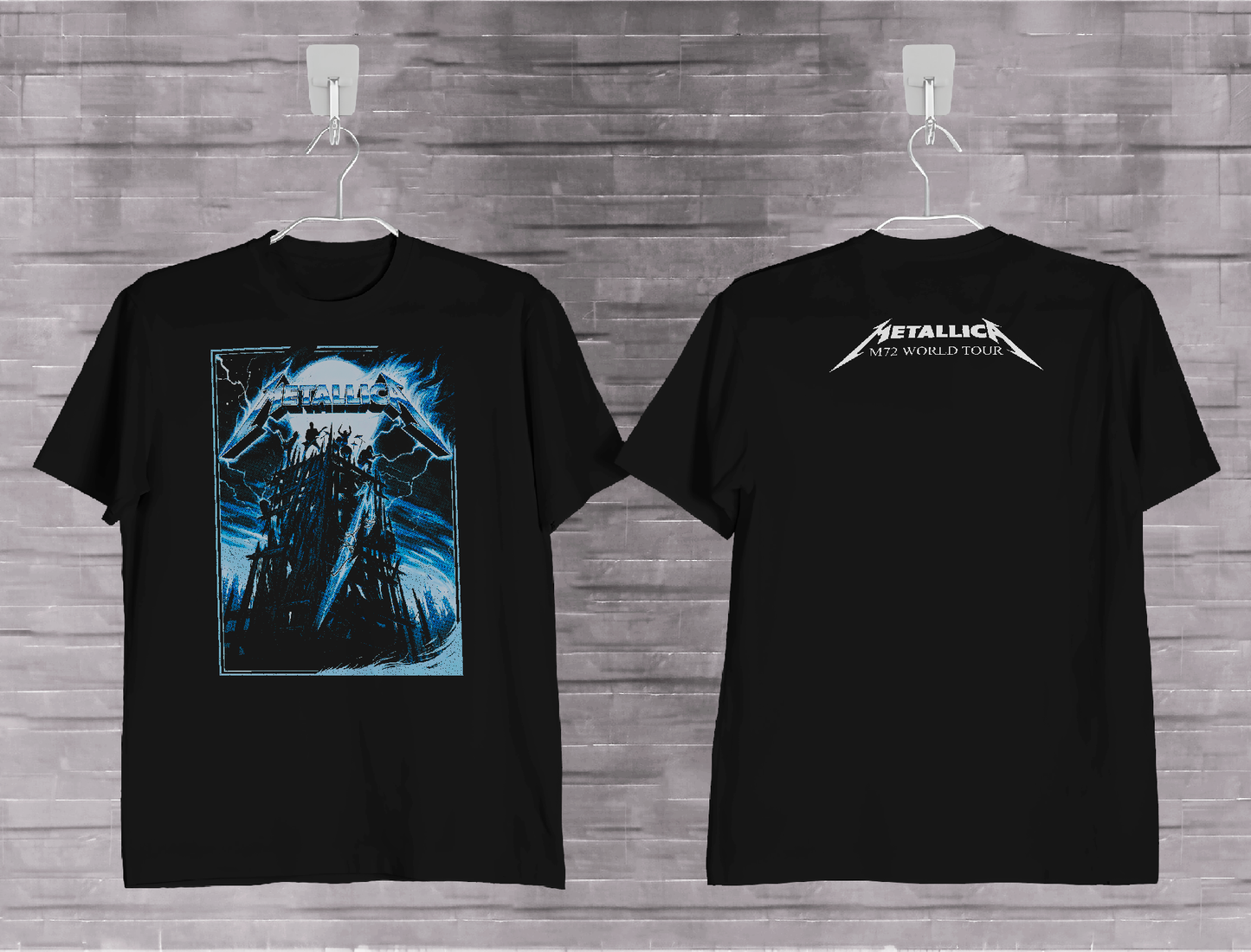 Rockwear #Metallica "Poster Lightning" - T-Shirt