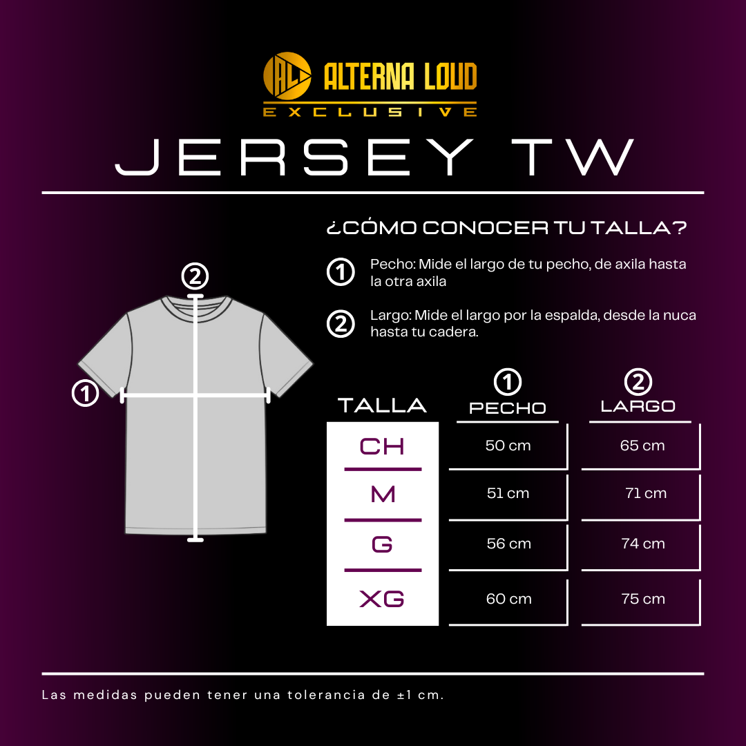 Rockwear #TheWarning "Jersey Americano"