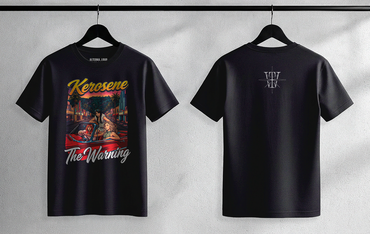 Rockwear #TheWarning "KEROSENE" #EverythingsFalling- T-Shirt