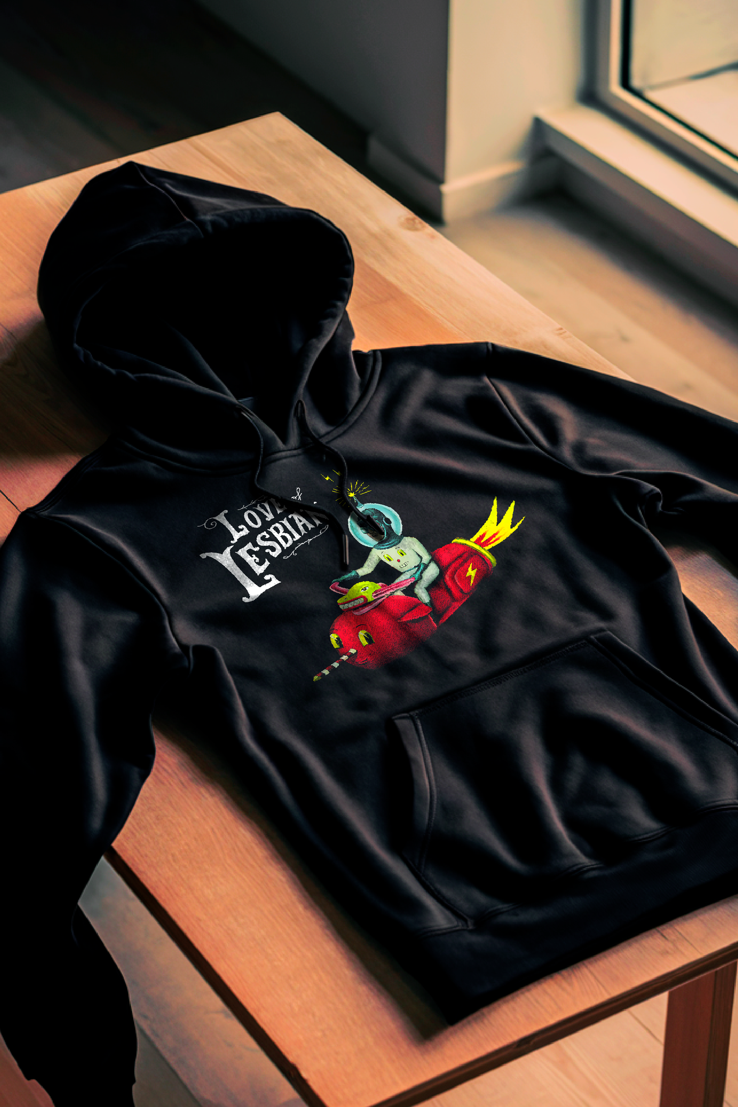 Rockwear #LoveOfLesbian "Poeta Halley" - Hoodie