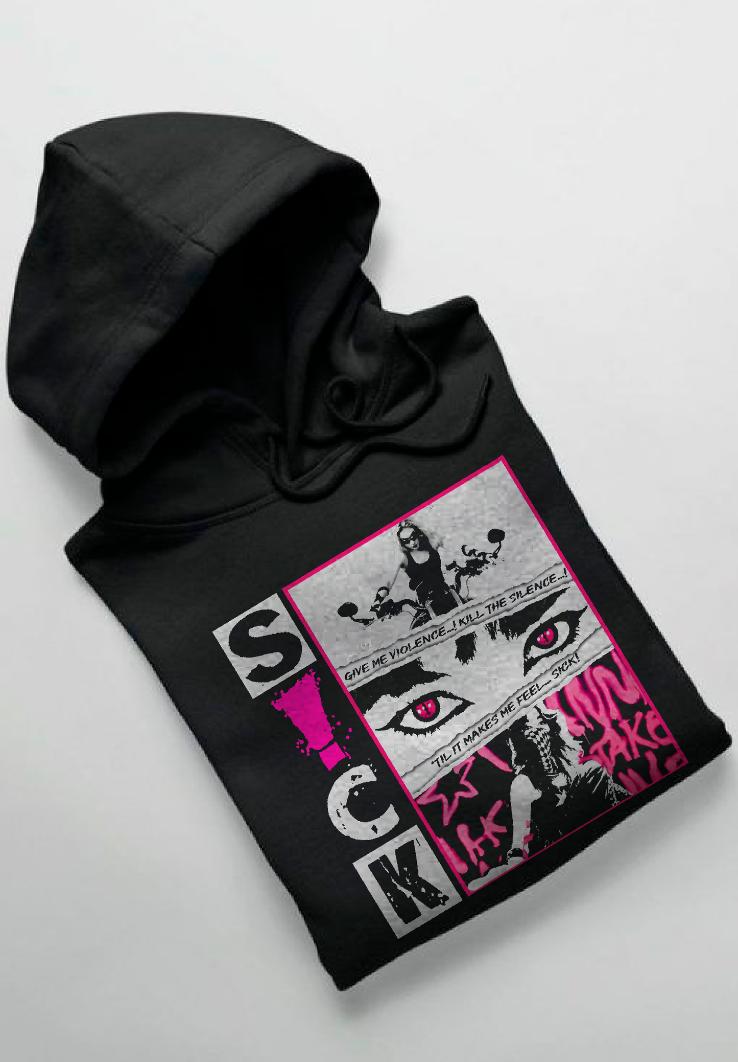 Rockwear #TheWarning #Sick "S!CK" - Hoodie