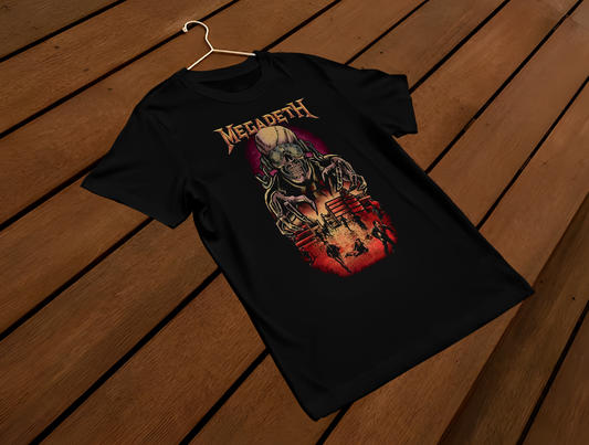 Rockwear #Megadeth "Rattling The World" - T-Shirt