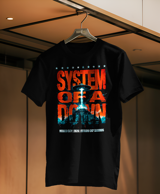 Rockwear #SystemOfADown "POSTER" - T-Shirt