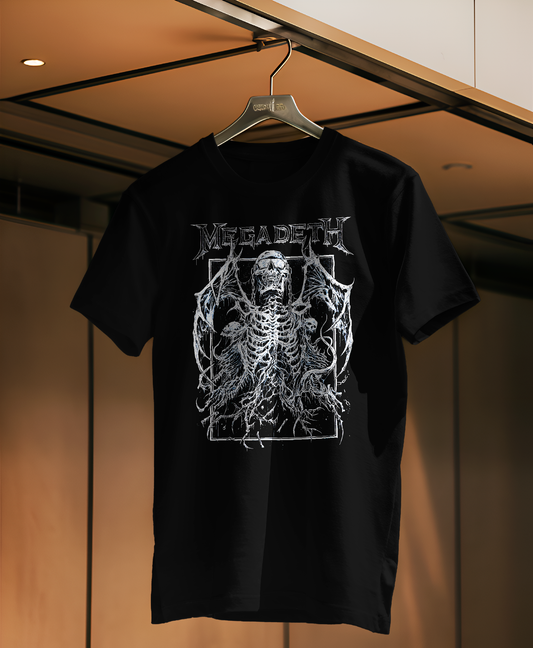 Rockwear #Megadeth "Skeleton" - T-Shirt