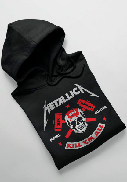 Rockwear #Metallica “K*ll em All” - Hoodie