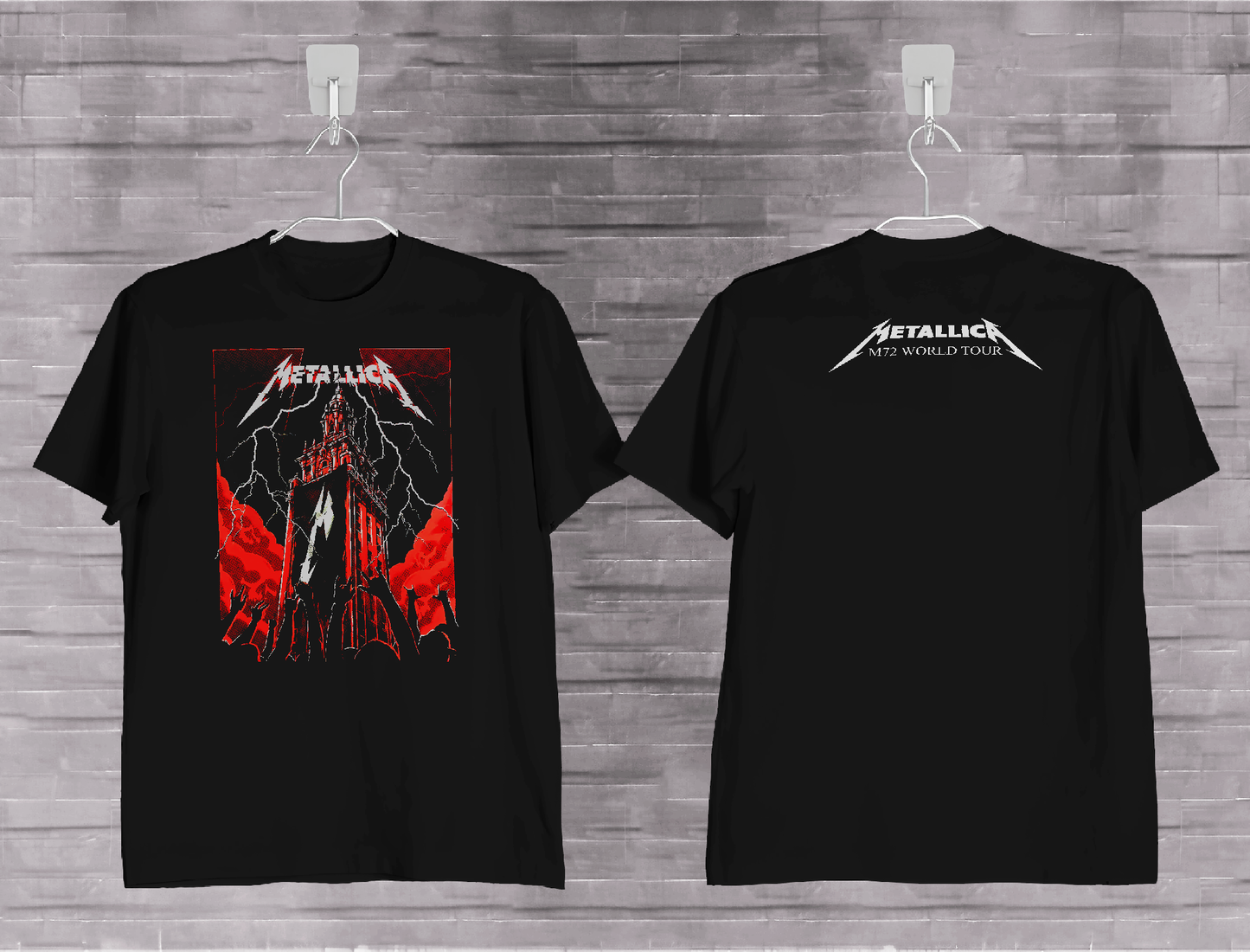 Rockwear #Metallica "Poster Red" - T-Shirt