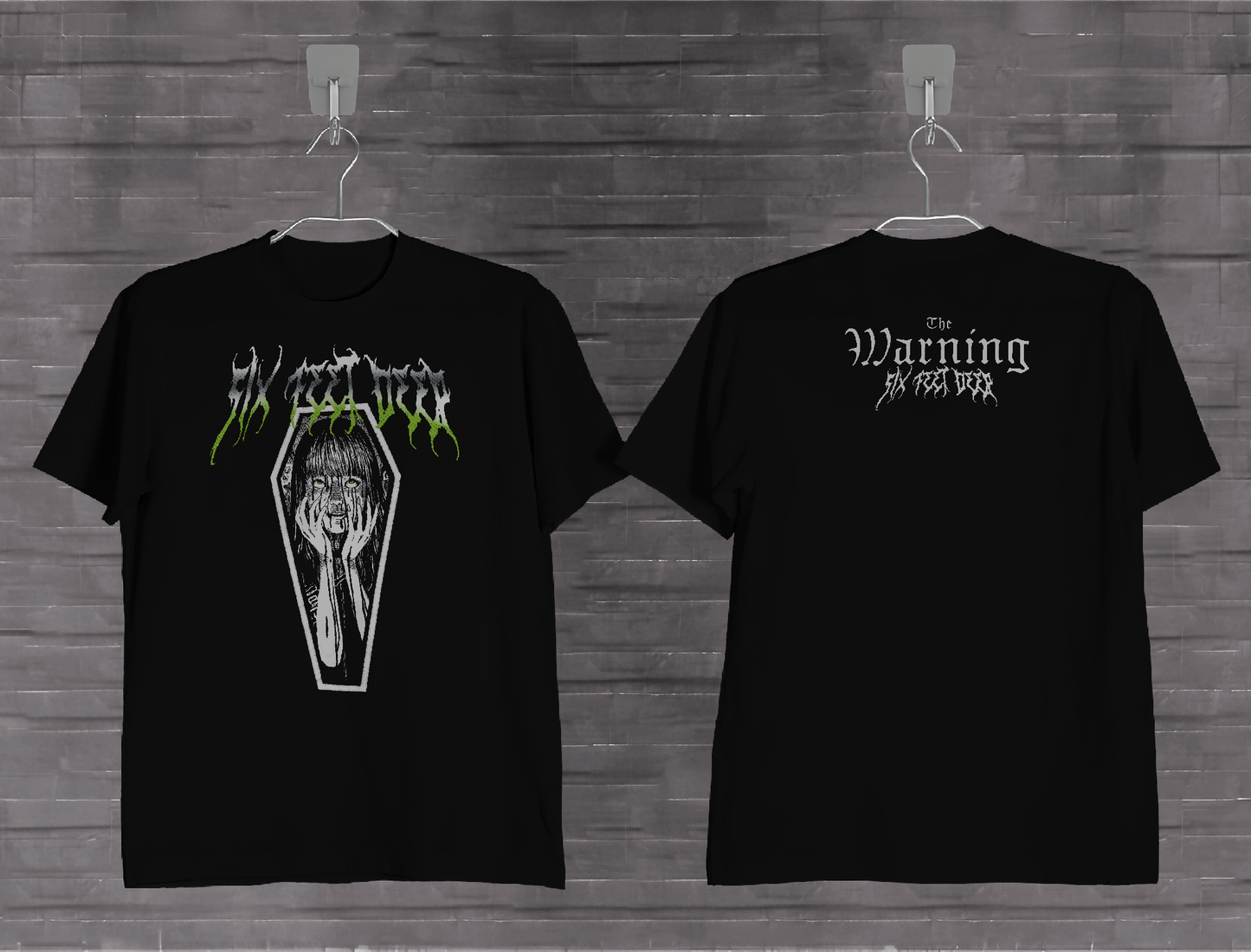 Rockwear #TheWarning "SIX FEET DEEP" #KeepMeFed - T-Shirt