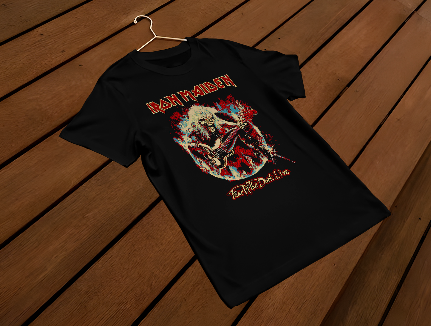 Rockwear #IronMaiden "FEAR OF THE DARK" - T-Shirt