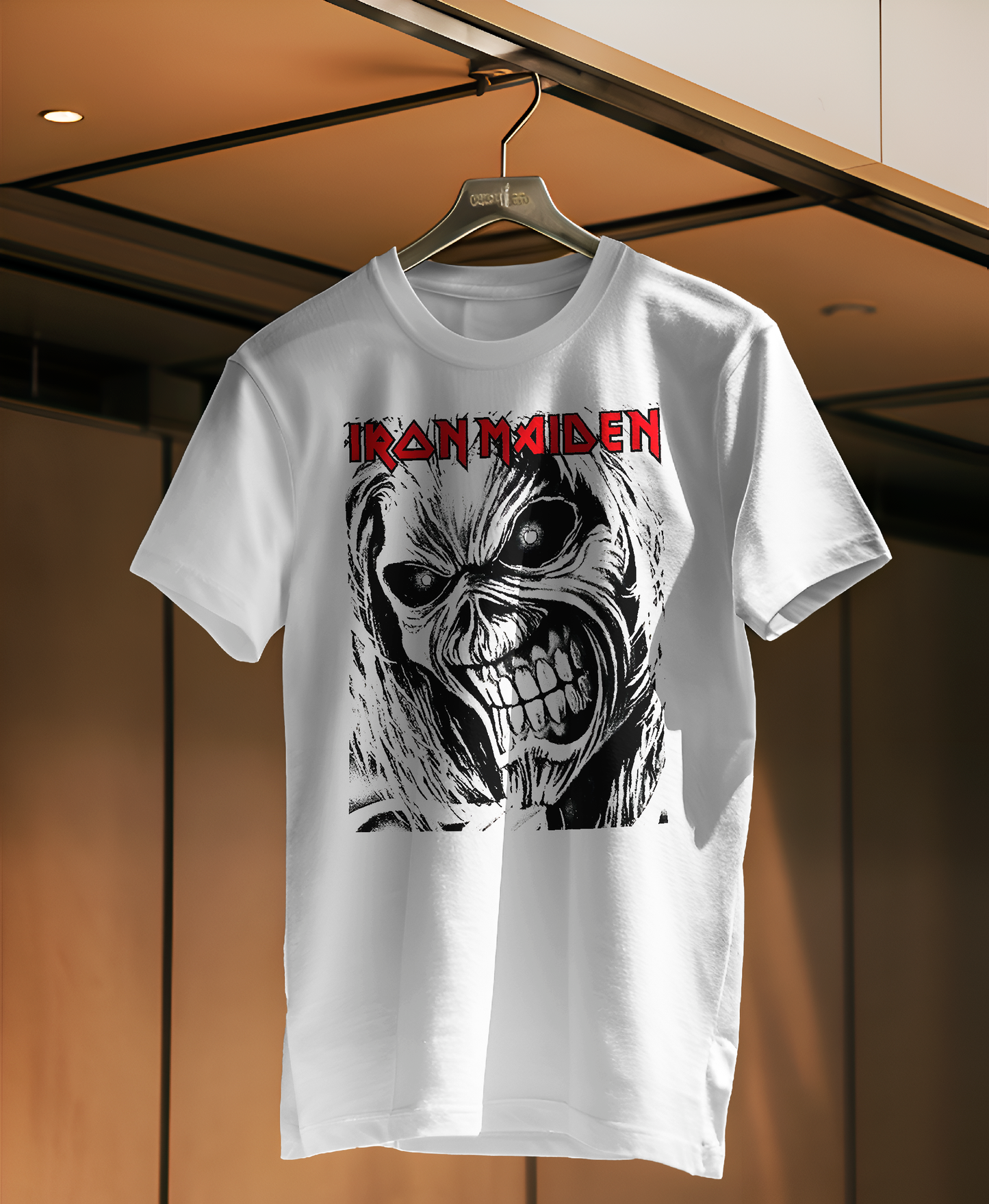 Rockwear #IronMaiden "EDDIE WHITE" - T-Shirt