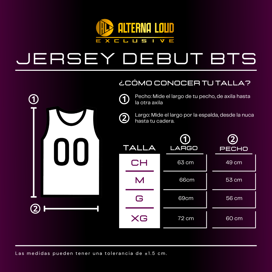 Rockwear #BTS "Debut Jersey"